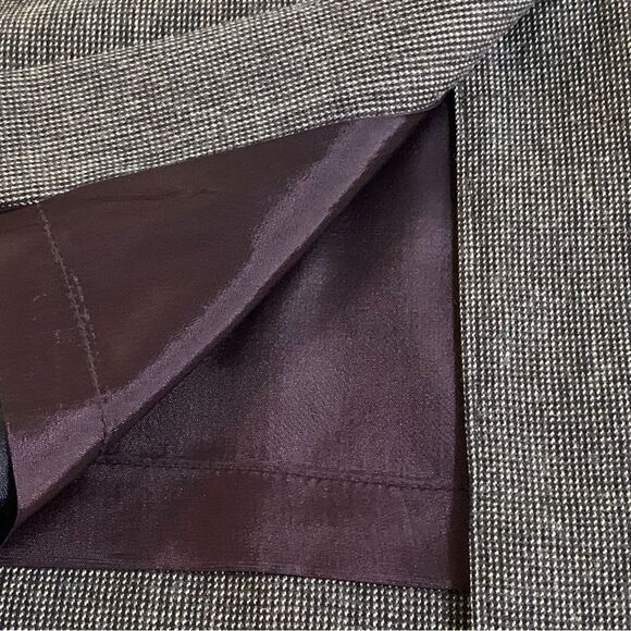 A-Line Tweed Skirt Women’s 12 Black Pockets Fully Lined. - Picture 7 of 15